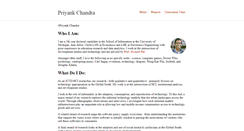 Desktop Screenshot of priyankc.com