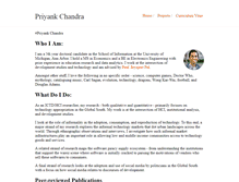 Tablet Screenshot of priyankc.com